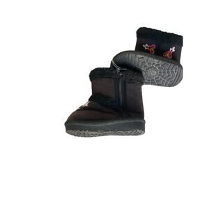 Cowboy Boots Fabric Upper Baby Shoes Size 1